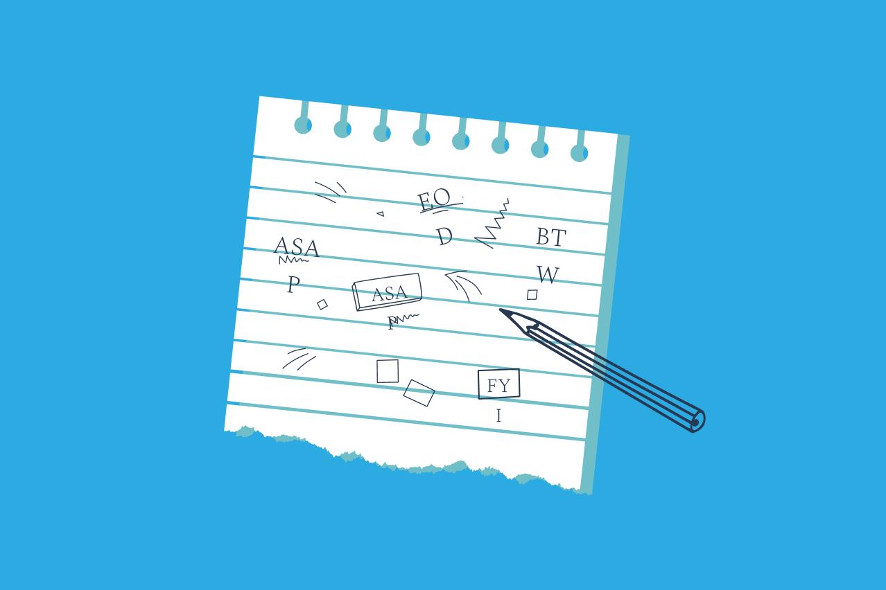 Abbreviations in business communication